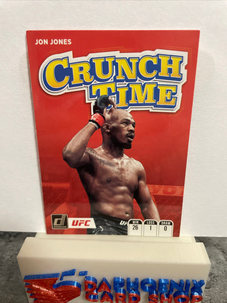 Jon Jones  UFC 2022 Panini Donruss Crunch Time#19