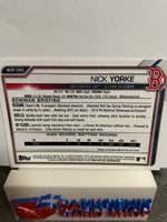 Nick Yorke  Red Sox 2021 Bowman Chrome #BCP-243