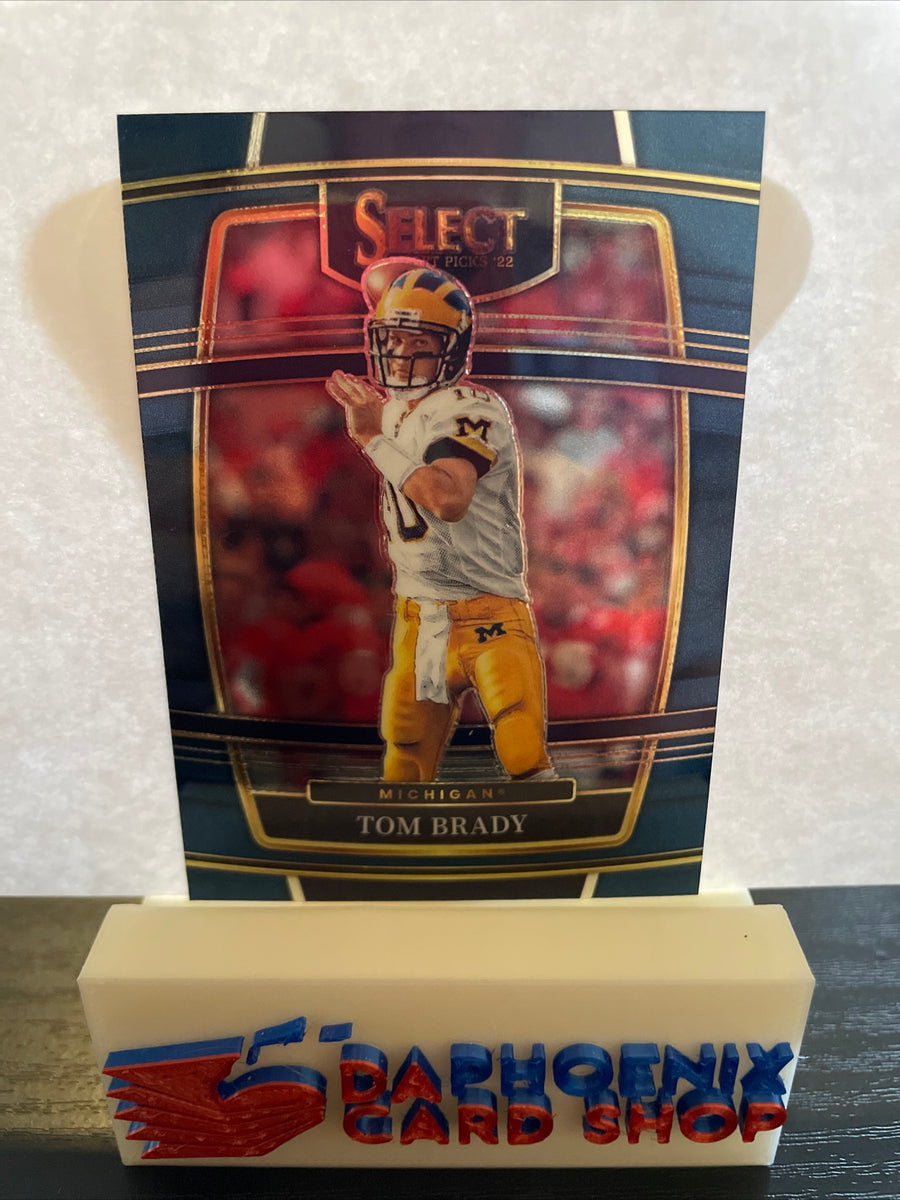 2022 Panini Select Draft Picks Tom Brady Michigan Wolverines #32