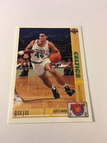 Rick Fox Celtics 1991-1992 Upper Deck Rookie#R23