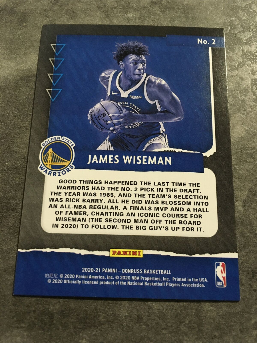 James Wiseman Is Selected #2 In the 2020 NBA Draft! 