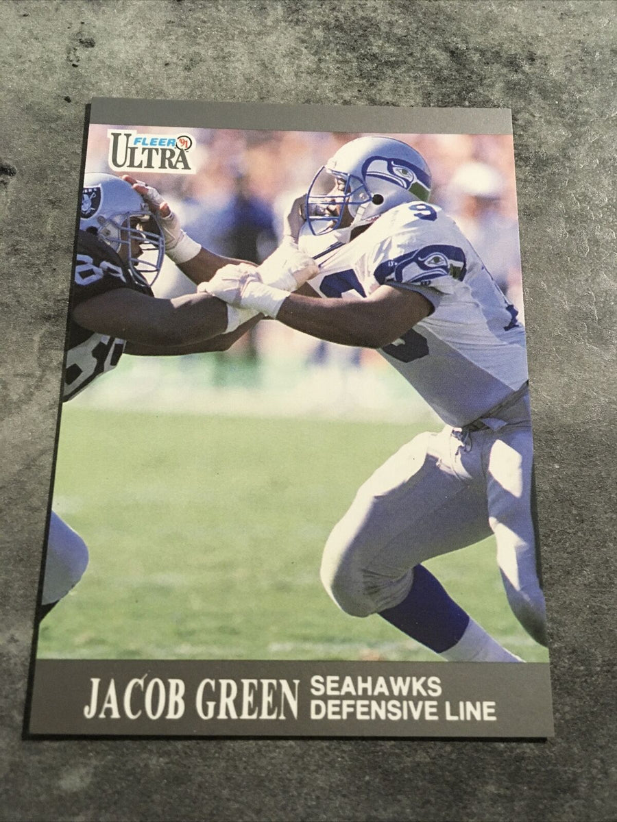 Jacob Green Seahawks 1991 Fleer Ultra #135 – DA PHOENIX CARD SHOP