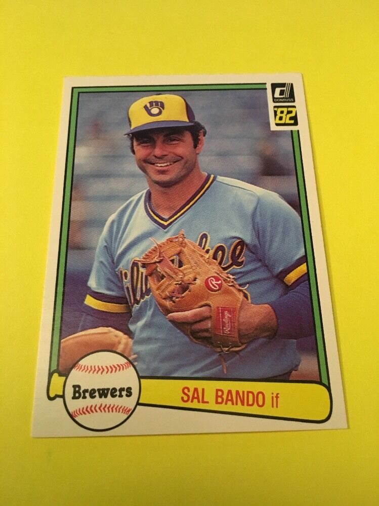 Sal Bando Brewers 1982 Donruss #592 – DA PHOENIX CARD SHOP