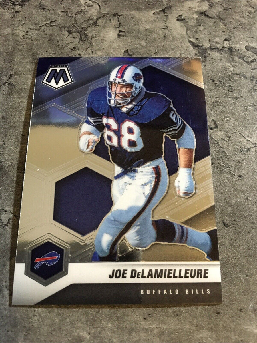 2021 Panini Mosaic NFL Football Joe DeLamielleure Card #28 Buffalo Bills