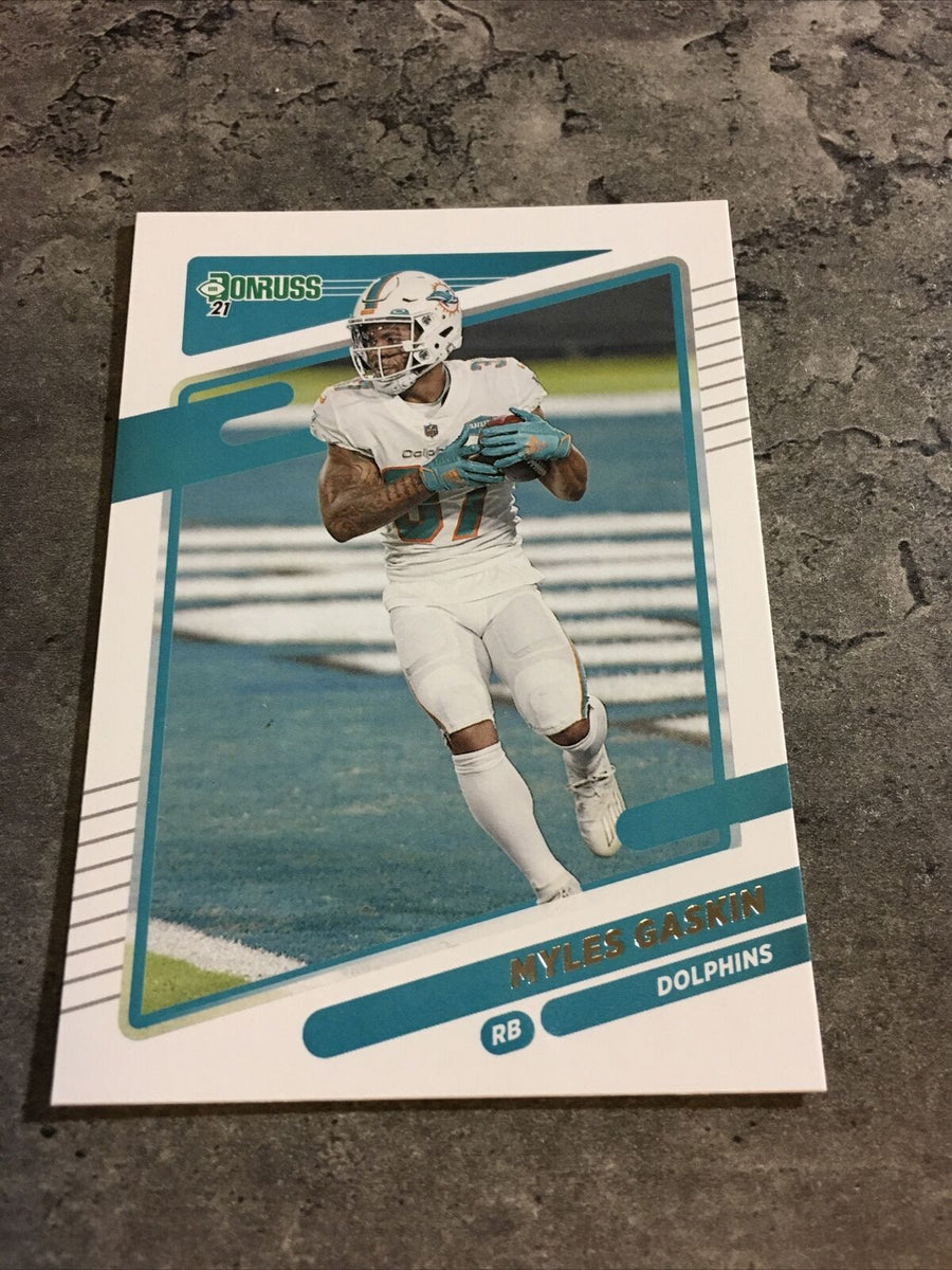 : 2021 Donruss #65 Myles Gaskin Miami Dolphins NFL