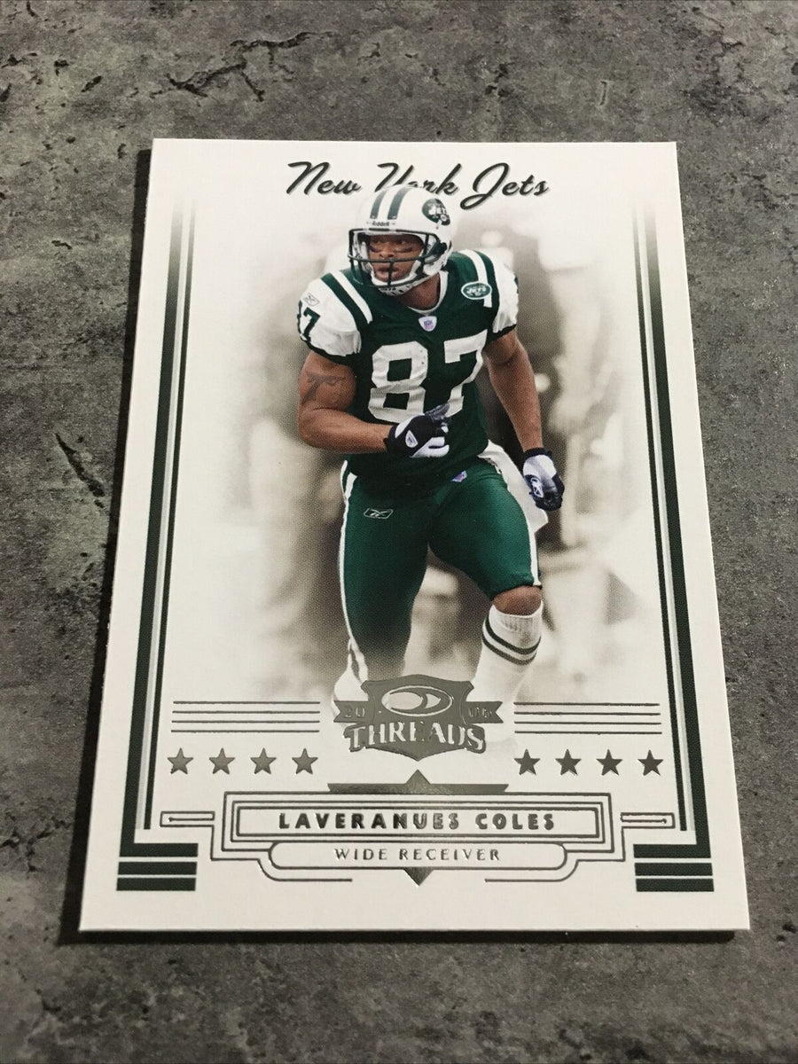 Laveranues Coles Jets 2006 Donruss Threads #108 – DA PHOENIX CARD SHOP