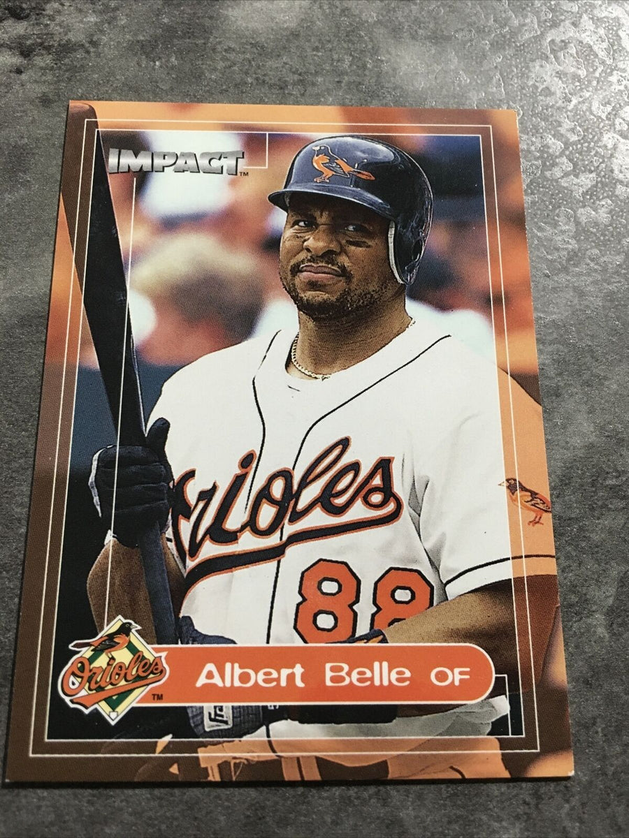 Albert Belle Orioles 2000 Fleer Impact #166 – DA PHOENIX CARD SHOP