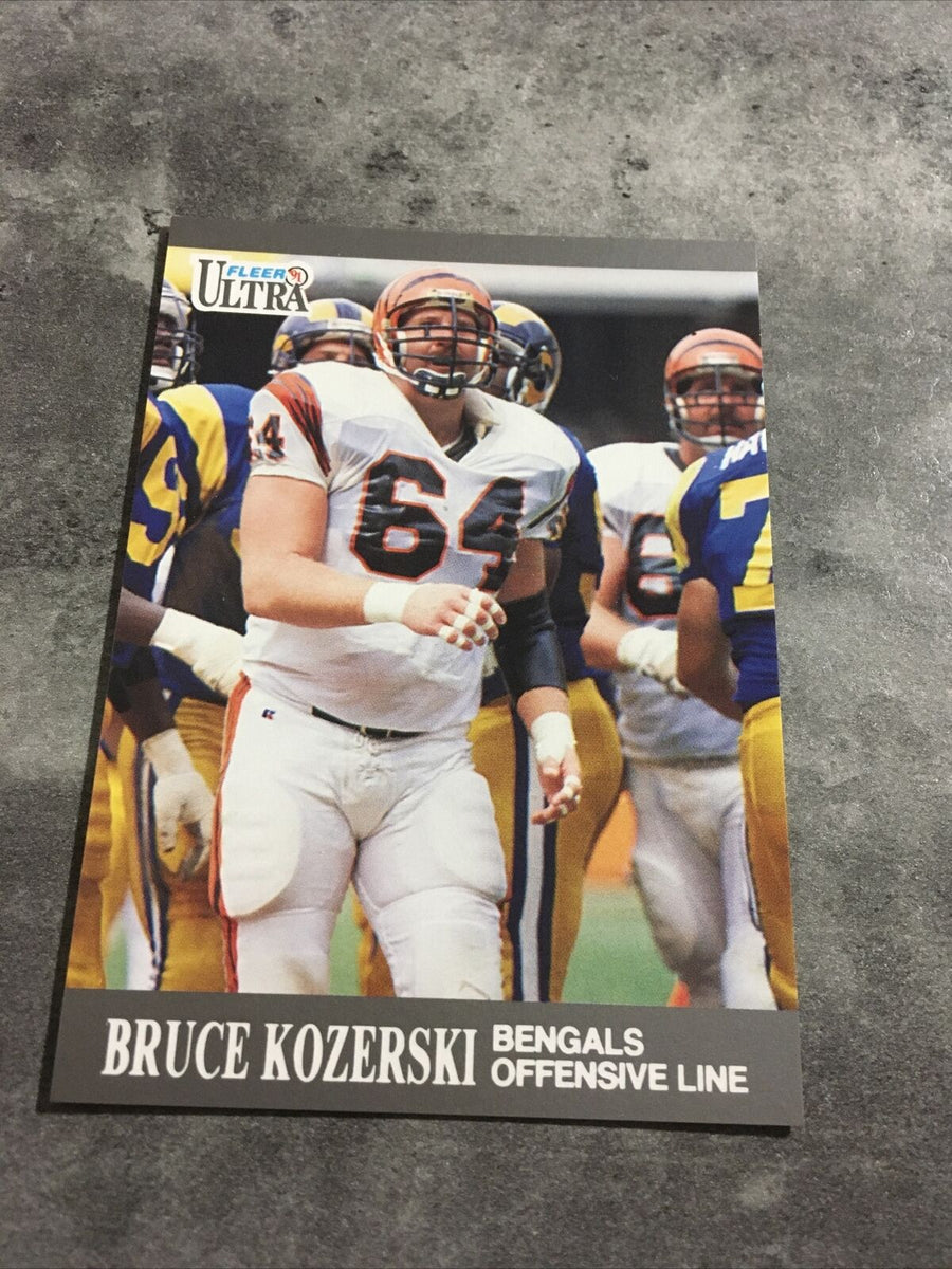 Bruce Kozerski Bengals 1991 Fleer Ultra #18 – DA PHOENIX CARD SHOP