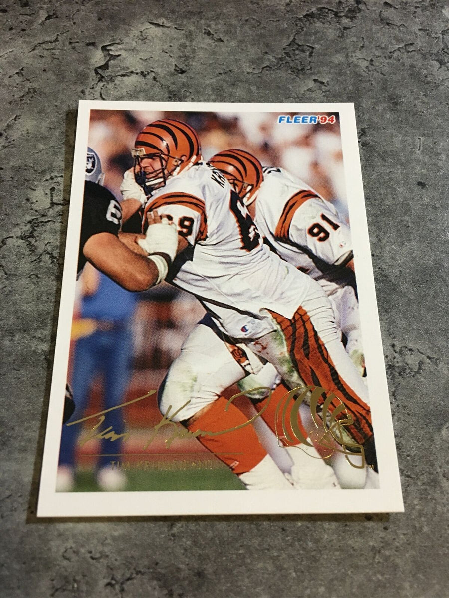 Tim Krumrie autographed Football Card (Cincinnati Bengals) 1991 Pacific #70