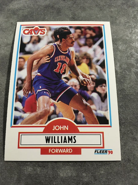 John Williams Cavaliers 1990-1991 Fleer #37