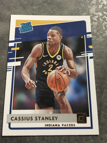 Cassius Stanley Pacers 2020-2021 Donruss Rookie #225