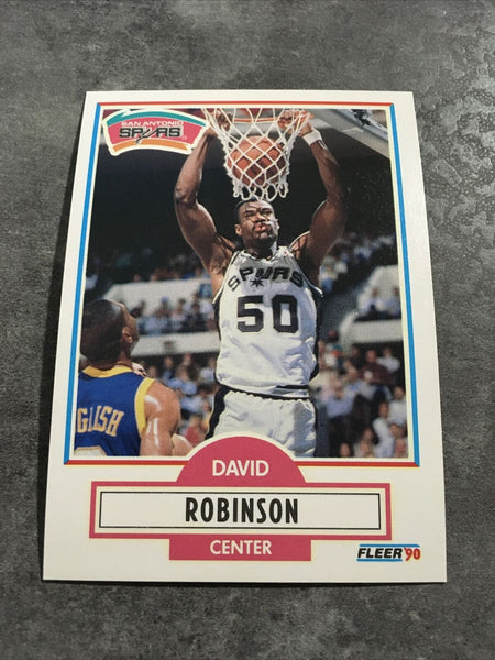 David Robinson Spurs 1990-1991 Fleer #172