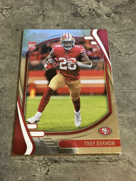 Trey Sermon  49ers 2021 Panini Absolute Rookie #126