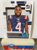 Pierre Strong Jr.  Patriots 2022 Panini Donruss Rated Rookie Portrait #341