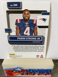 Pierre Strong Jr.  Patriots 2022 Panini Donruss Rated Rookie Portrait #341