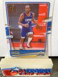 Kawhi Leonard Clippers 2020-21 Panini Clearly Donruss Gold #28