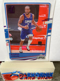 Kawhi Leonard Clippers 2020-21 Panini Clearly Donruss Purple #28