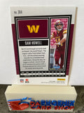 Sam Howell Commanders 2022  Panini Score Rookie #304