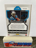 Terrace Marshall  Jr.  Panthers 2021 Panini Prizm Lazer Prizm Rookie #348