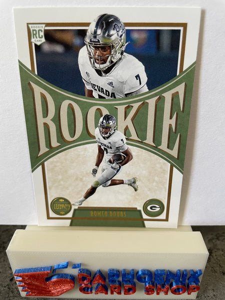 Romeo Doubs  Packers 2022 Panini Legacy Rookie #165