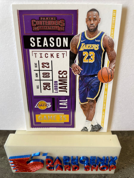 LeBron James  Lakers 2020-21 Panini Contenders #81