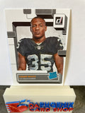 Zamir White   Raiders 2022 Panini Donruss Rated Rookie Portrait #334