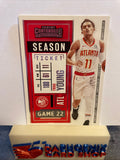 Trae Young  Hawks 2020-21 Panini Contenders #5