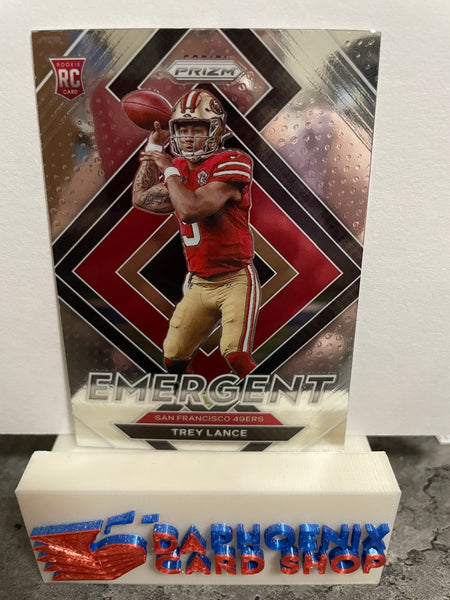 Trey Lance 49ers 2021 Panini Prizm Emergent Rookie #E-3