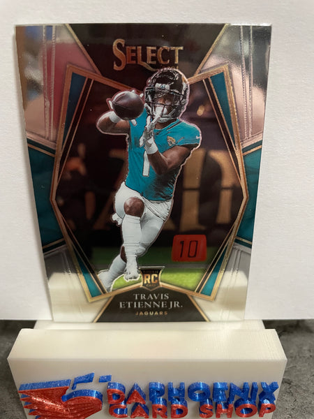 Travis Etienne Jr.  Jaguars 2021 Panini Select  Rookie #154