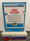 Sean Clifford Packers 2023 Panini Donruss Optic Purple Shock Prizm Rookie #242