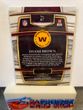 Dyami Brown  Washington Football Team 2021 Panini Select  Rookie#67