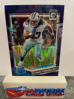 Viliami Fehoko Jr. Cowboys 2023 Panini Donruss Optic Purple Shock  Rookie#229