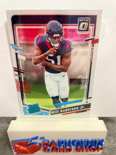 Will Anderson Jr.  Texans 2023 Panini Donruss Optic Rated Rookie #246