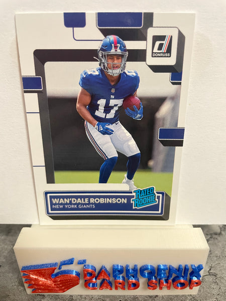 Wan'Dale Robinson Giants 2022 Panini Donruss Rated Rookie #320