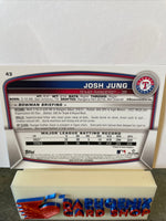 Josh Jung  Rangers 2023 Bowman Rookie #43