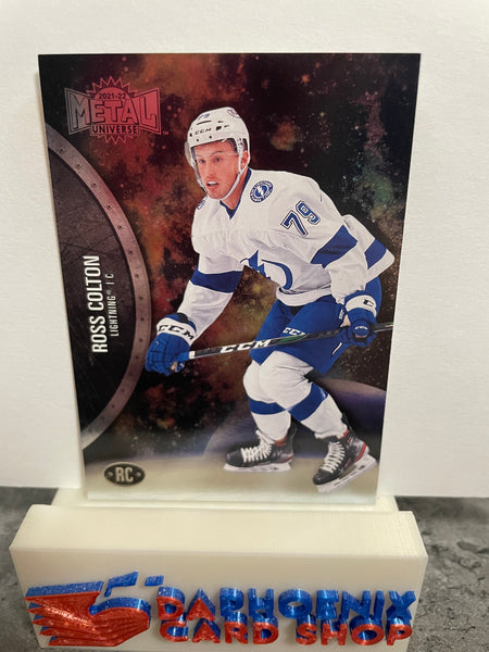 Ross Colton   Lightning 2021-22 Skybox Metal Universe Rookie #178