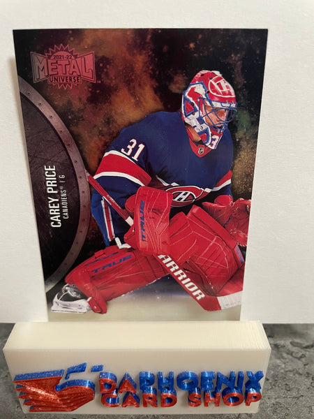 Carey Price Canadiens 2021-22 Skybox Metal Universe #145