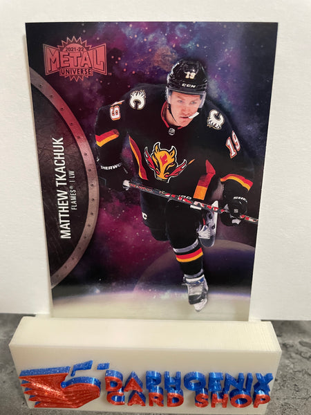 Matthew Tkachuk Flames 2021-22 Skybox Metal Universe #105