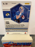 Jake Funk  Rams 2021 Panini Mosaic Silver Prizm  Rookie #381