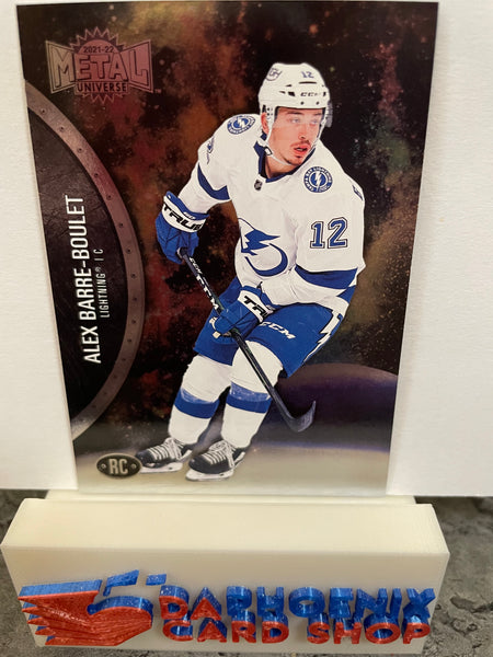 Alex Barre-Boulet   Lightning 2021-22 Skybox Metal Universe Rookie #196