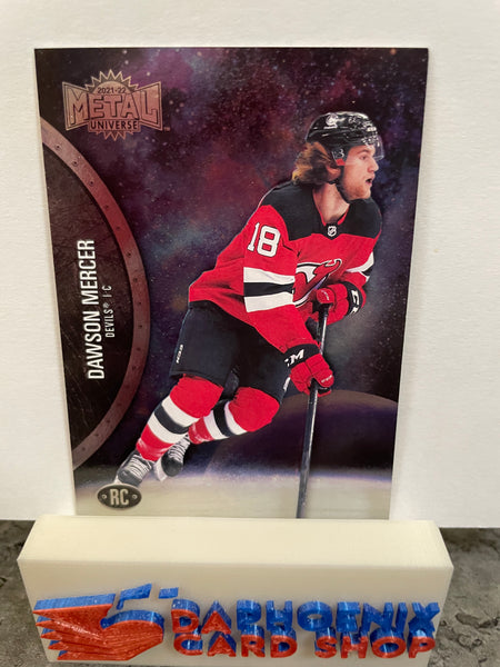 Dawson Mercer  Devils 2021-22 Skybox Metal Universe Rookie#188