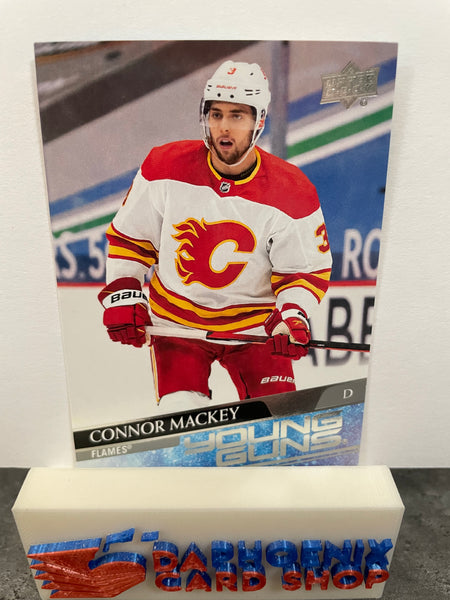 Connor Mackey  Flames 2020-21 Upper Deck Young Guns Rookie #707