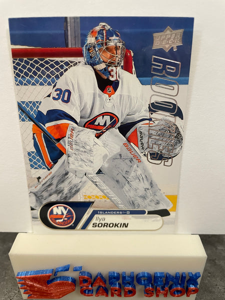 Ilya Sorokin Islanders 2020-21 Upper Deck NHL Rookie Box Set#24