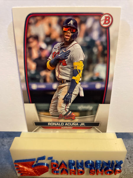 Ronald Acuna Jr.  Braves 2023 Bowman #92