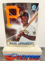 Termarr Johnson  Pirates 2022 Bowman Chrome Heir Apparent #HA-4