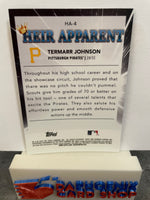 Termarr Johnson  Pirates 2022 Bowman Chrome Heir Apparent #HA-4