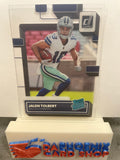 Jalen Tolbert  Cowboys 2022 Panini Clearly Donruss Rated Rookie#81