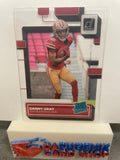 Danny Gray  49ers 2022 Panini Clearly Donruss Rookie #83