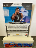 Damon Arnette  Raiders 2020 Panini Prizm Orange Lazer  Prizm Rookie #375