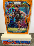 Jeremy Chinn Panthers 2020 Panini Prizm Orange Lazer Prizm Rookie #367